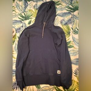 Stio Deep Blue Hoodie with Drawstring